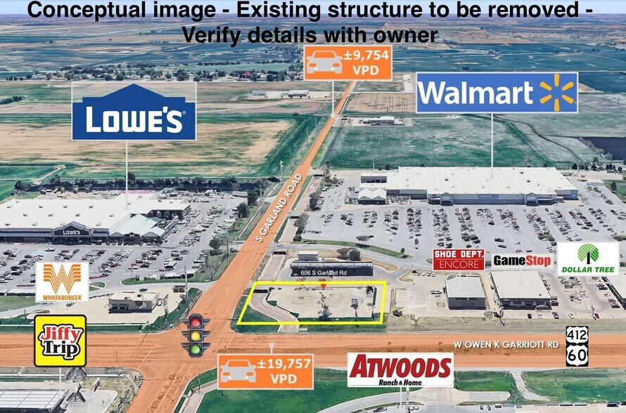 More Photos Of 606 S Garland Rd, Enid Fast Food For Lease