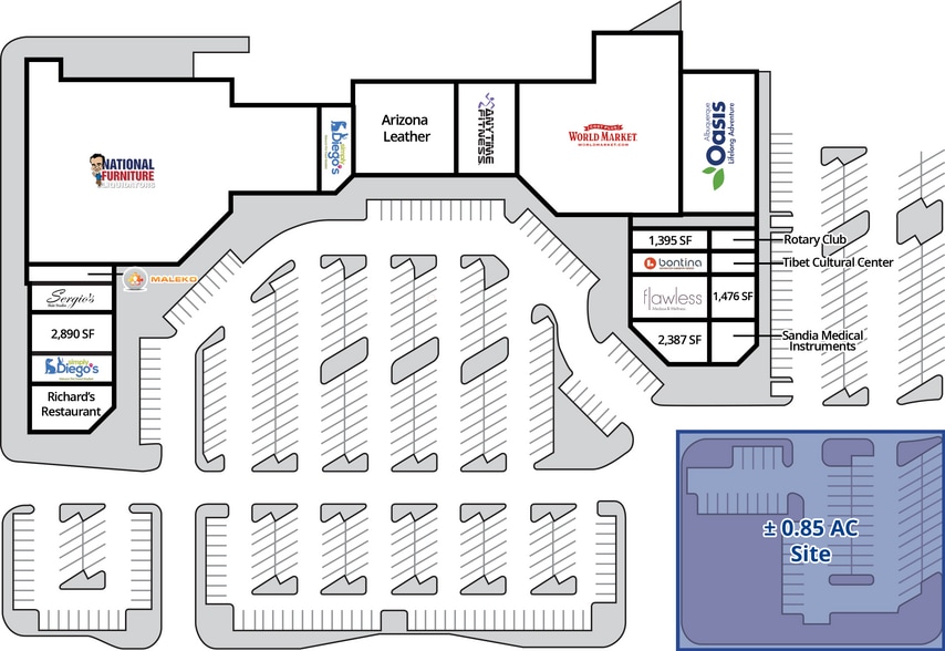 More Photos Of 3301 Menaul Blvd, Albuquerque Land For Sale