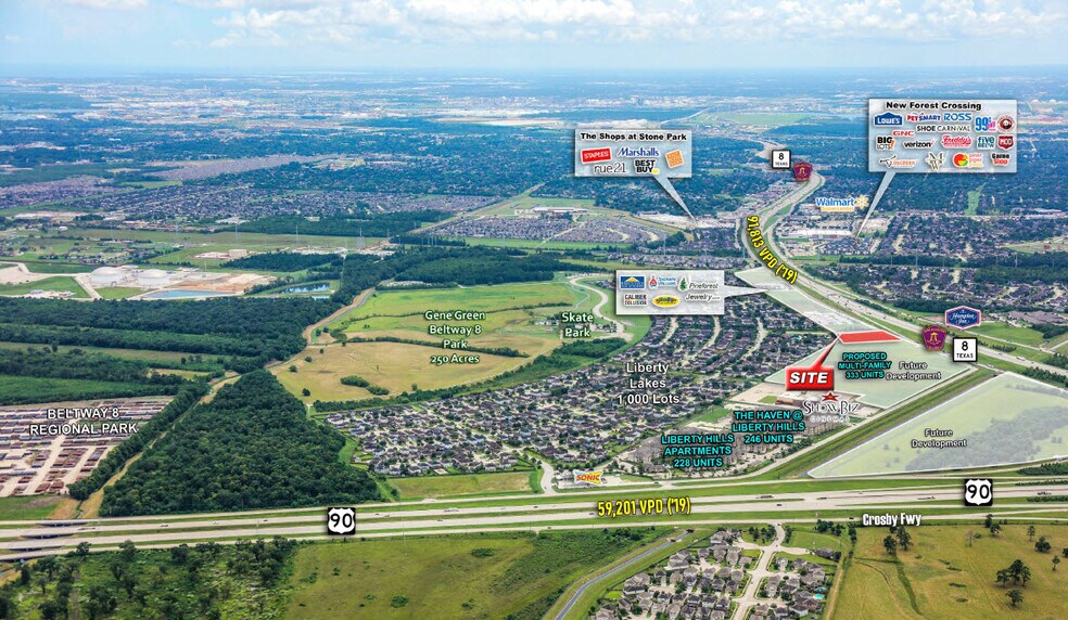 More Photos Of 6910 E Sam Houston Parkway Pky, Houston Storefront For Lease