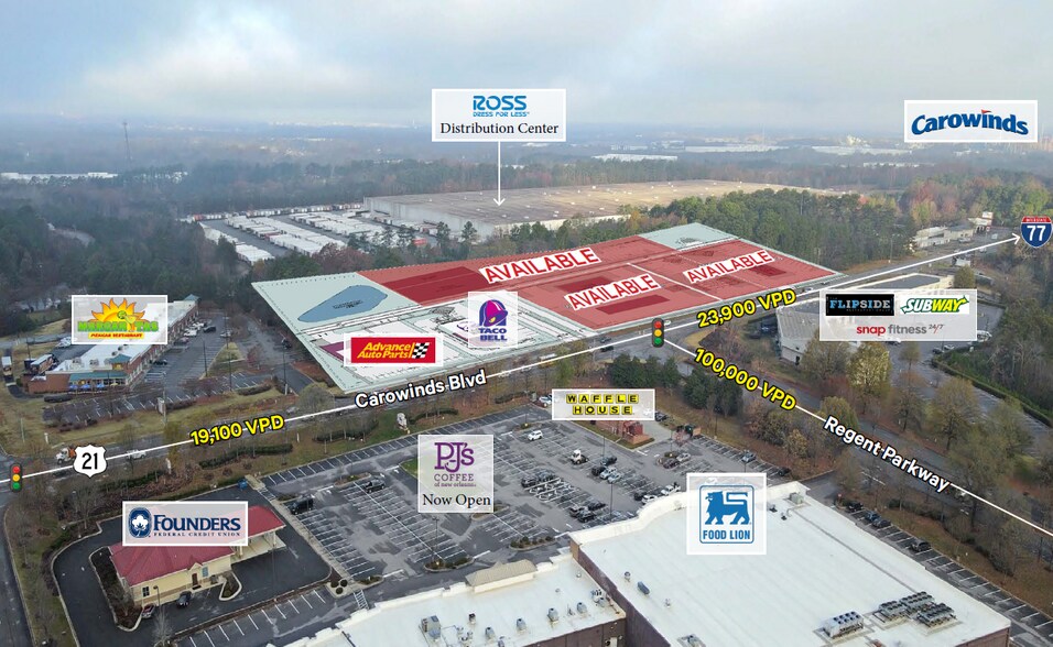 Primary Photo Of 3133-3139 US HWY 21, Fort Mill Land For Lease