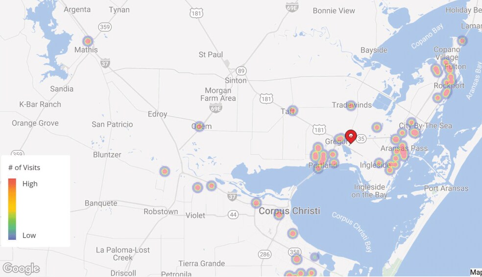 More Photos Of Hwy 35 & FM 136, Gregory Land For Sale
