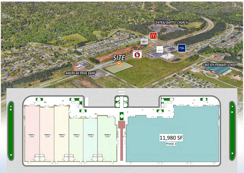 More Photos Of 3151 Russell Pky, Warner Robins General Retail For Lease