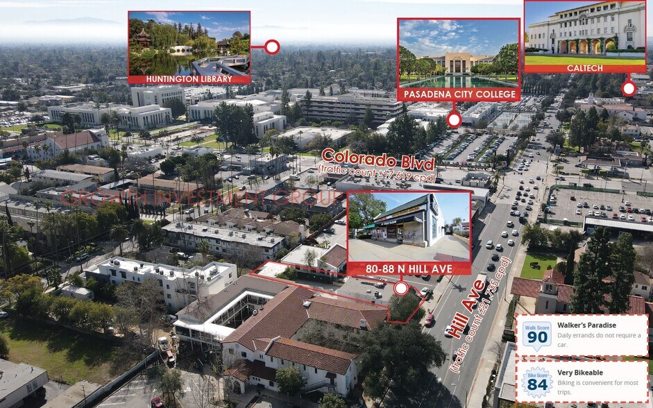 More Photos Of 88 N Hill Ave, Pasadena Storefront For Sale