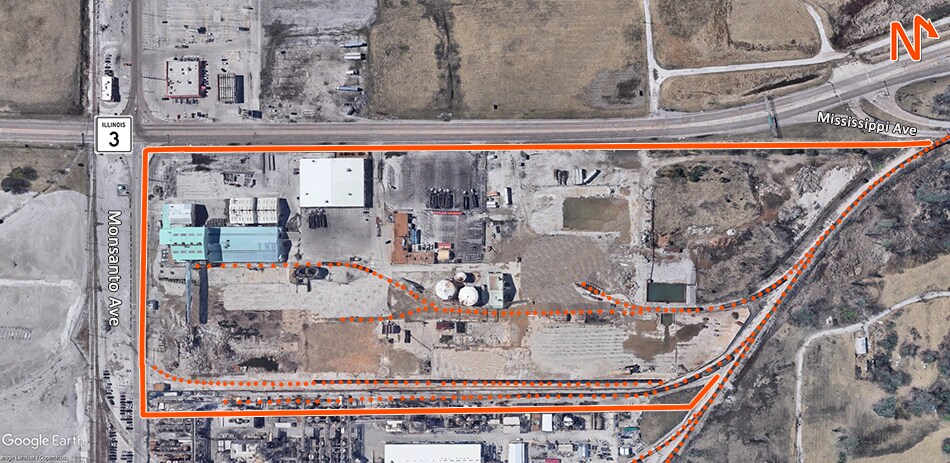 Primary Photo Of 2401 Mississippi Ave, Sauget Manufacturing For Lease