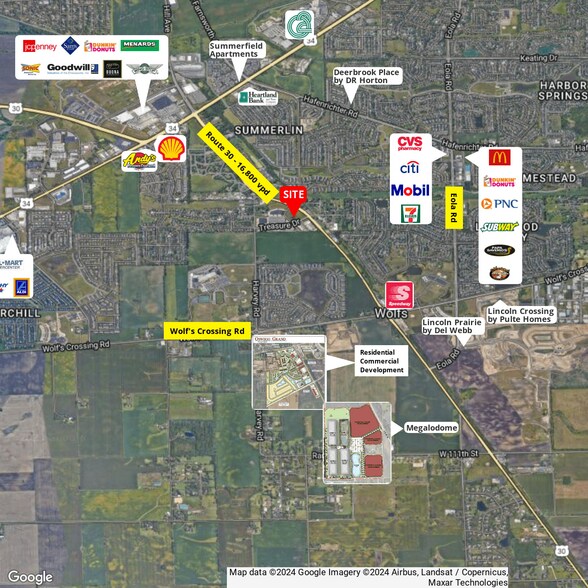 More Photos Of NWC Rt 30 & Treasure Dr, Oswego Land For Sale