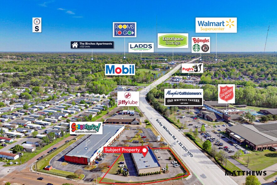 More Photos Of 2690 Kirby Whitten Rd, Memphis Storefront For Sale