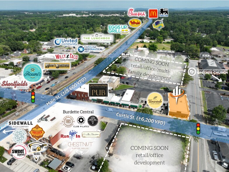 More Photos Of 123 E Curtis St, Simpsonville Storefront For Sale