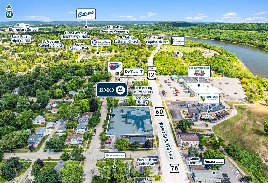More Photos Of 615 Water St, Sauk City Bank For Sale