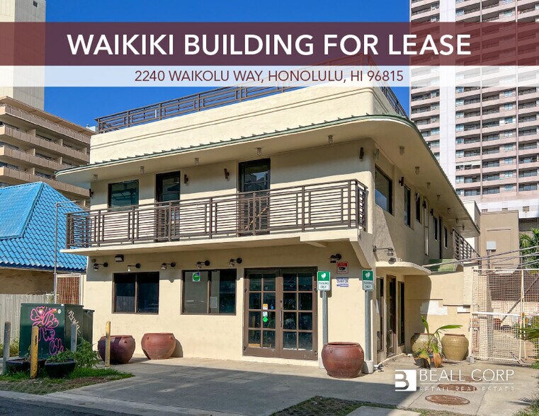 Primary Photo Of 2240 Waikolu Way, Honolulu Restaurant For Lease