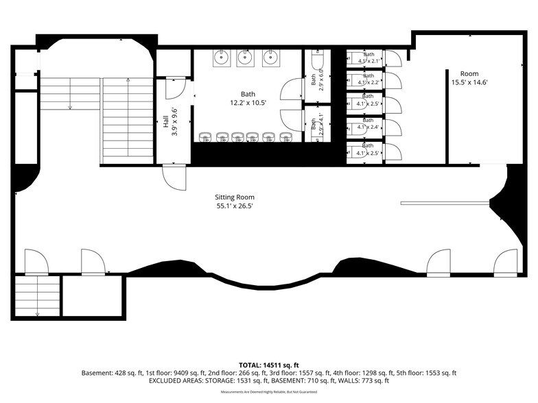 More Photos Of 138 E Market St, New Albany Lodge Meeting Hall For Sale