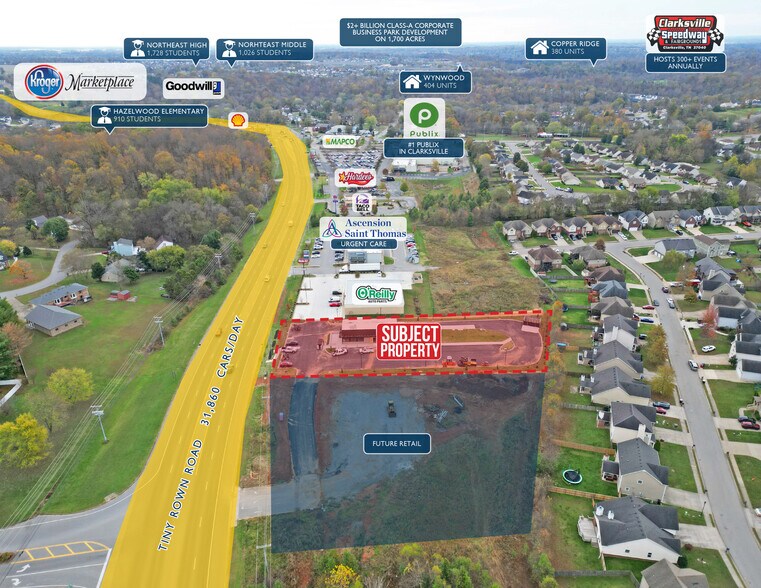 More Photos Of 1462 Tiny Town rd, Clarksville Fast Food For Sale