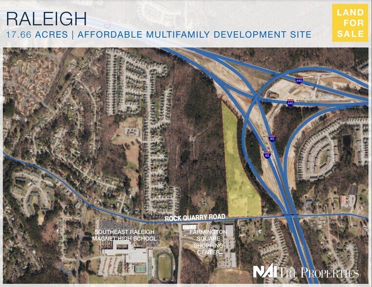 Primary Photo Of 3027 Rock Quarry Rd, Raleigh Land For Sale