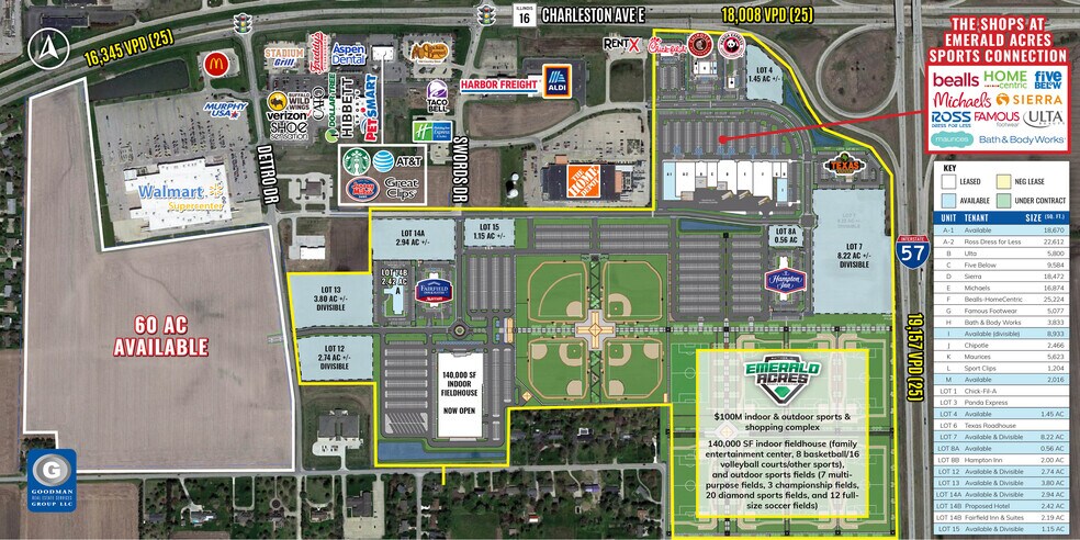 More Photos Of I-57 & Charleston Ave E, Mattoon Land For Lease