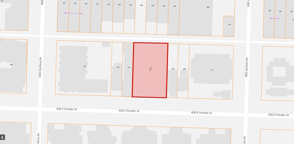 More Photos Of 441-449 E Pender St, Vancouver Land For Sale