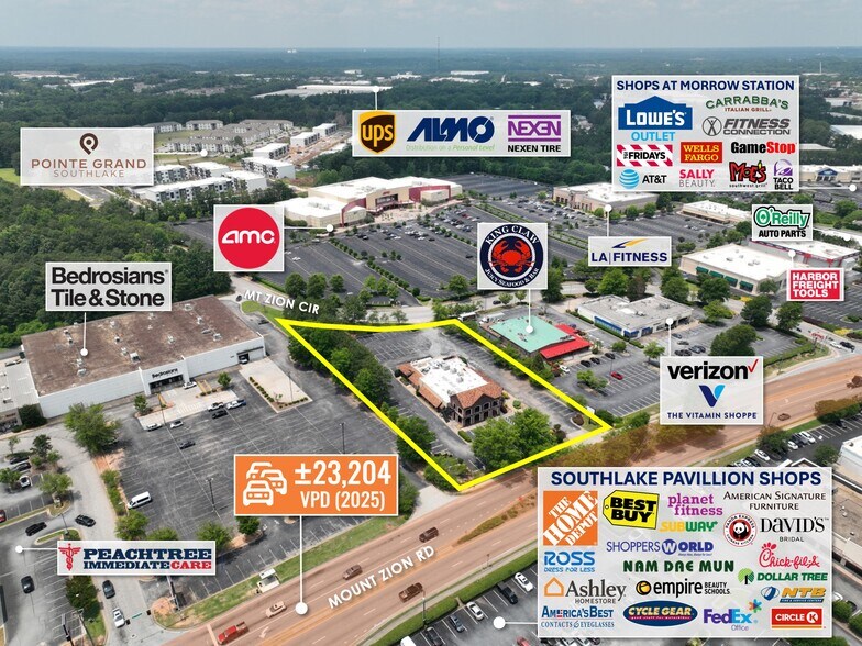 More Photos Of 1971 Mount Zion Rd, Morrow Restaurant For Sale