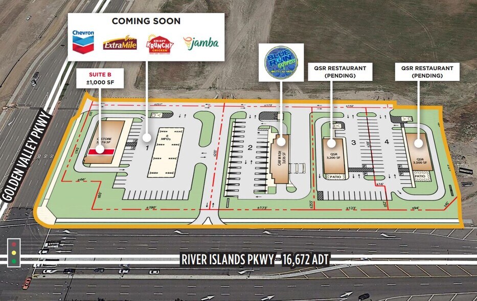 More Photos Of 1 River Islands Pky, Lathrop Storefront For Lease