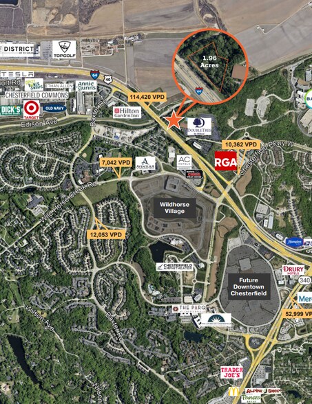 More Photos Of 16535 N Outer 40 Rd, Chesterfield Land For Sale