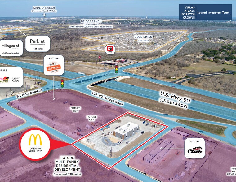 More Photos Of 12328 W US Highway 90, San Antonio Fast Food For Sale