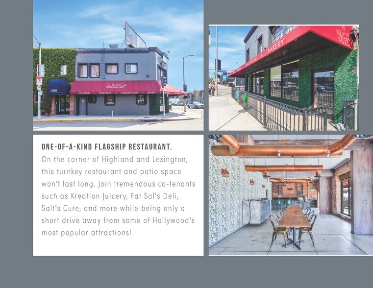 More Photos Of 1156-1160 N Highland Ave, Los Angeles Storefront Retail Residential For Lease
