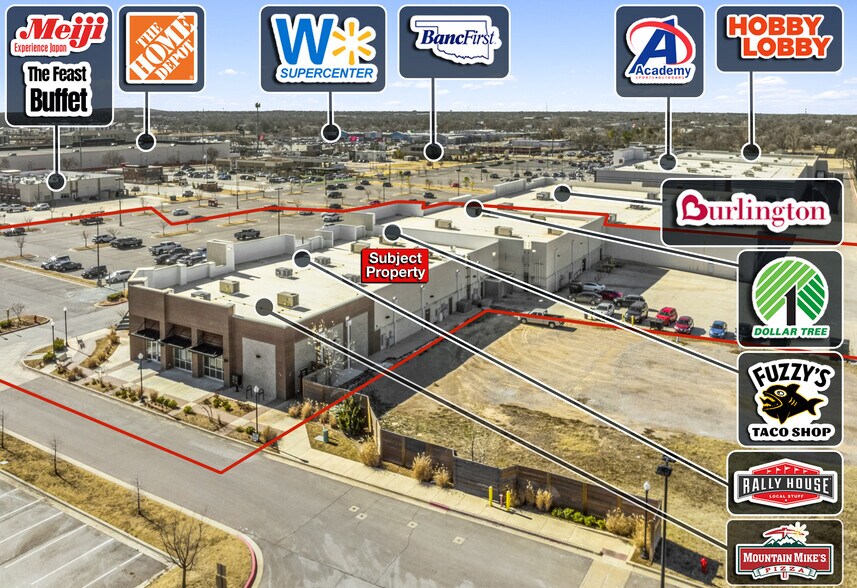 More Photos Of 5825-5855 SE 15th St, Midwest City General Retail For Sale
