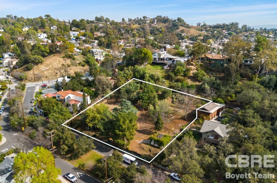 Primary Photo Of 1104-1114 Oak Grove Dr, Los Angeles Land For Sale