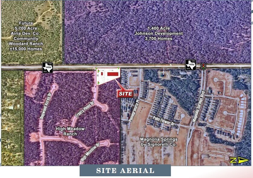 More Photos Of FM-1486 & Trinity Pines Drive, Montgomery General Retail For Sale