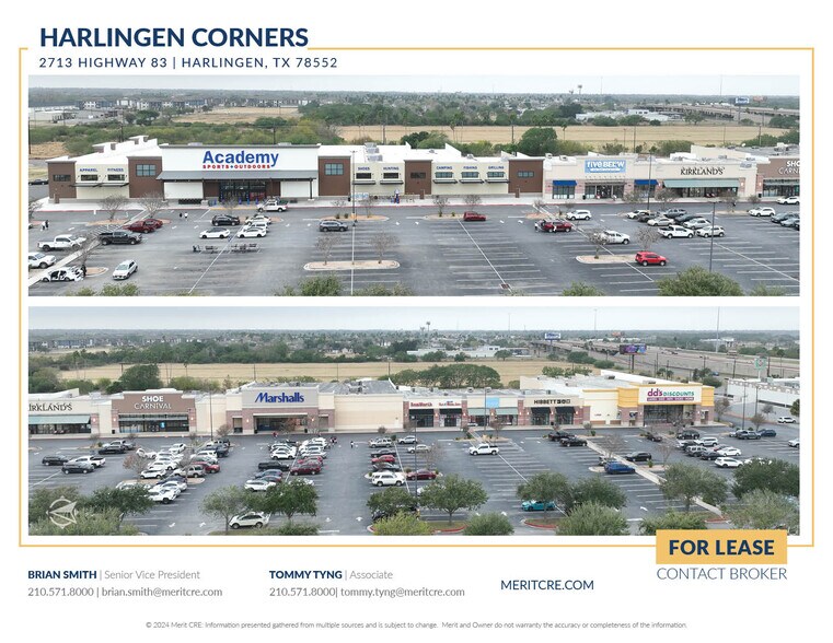 More Photos Of Harlingen Corners Shopping Center - Lincoln Outparcels, Harlingen Land For Lease