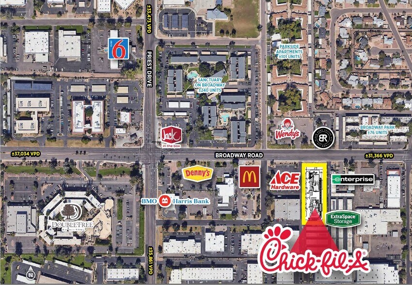 More Photos Of 1139 W Broadway Rd, Tempe Fast Food For Sale