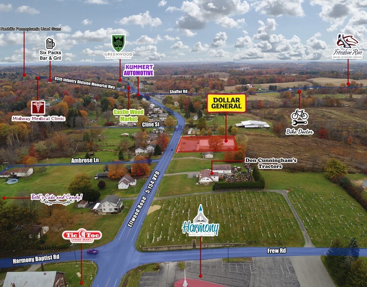 More Photos Of 4029 Ellwood Rd, New Castle Freestanding For Sale