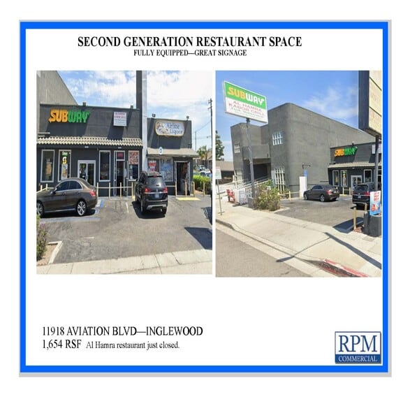 Primary Photo Of 11914-11924 Aviation Blvd, Inglewood Unknown For Lease