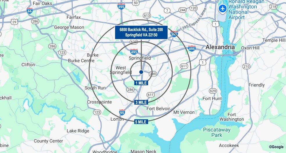 More Photos Of 6800 Backlick Rd, Springfield Office For Lease