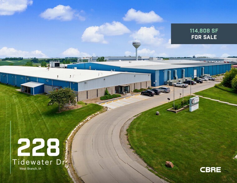 Primary Photo Of 228 Tidewater Dr, West Branch Industrial For Sale