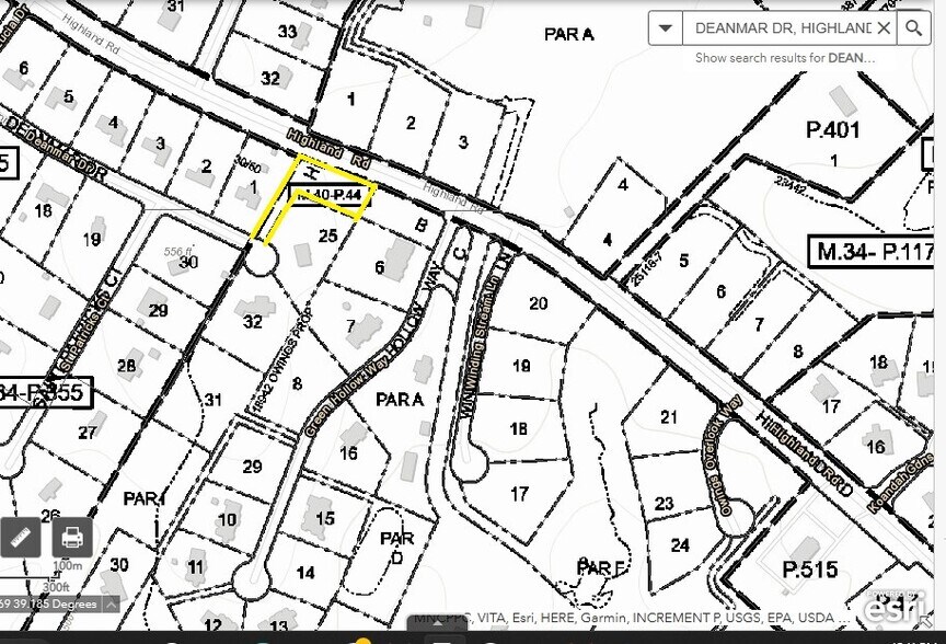 More Photos Of Deanmar Drive, Highland Land For Sale