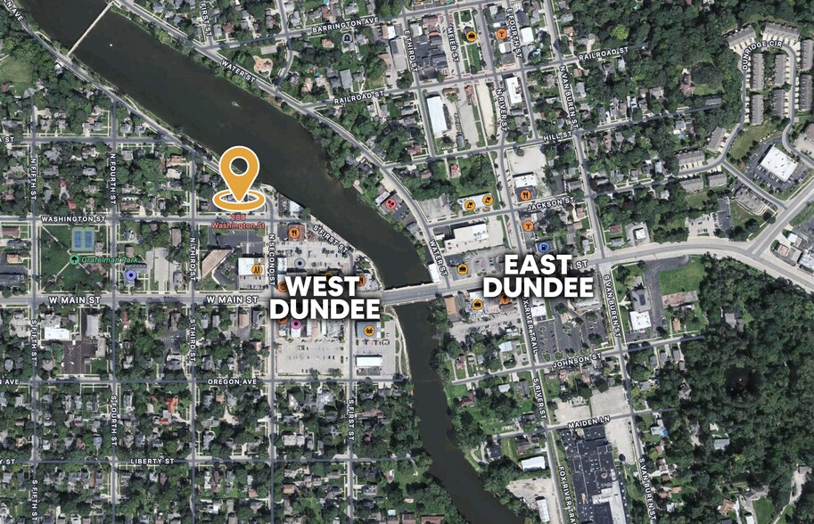 More Photos Of 200 N Washington St, West Dundee Office For Lease