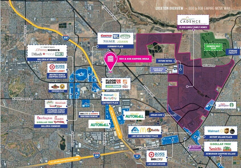 More Photos Of 930-938 Empire Mesa Way, Henderson Warehouse For Lease