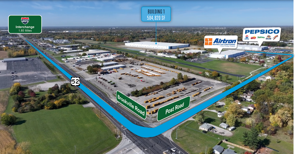 More Photos Of 1220 S Post Rd, Indianapolis Warehouse For Lease