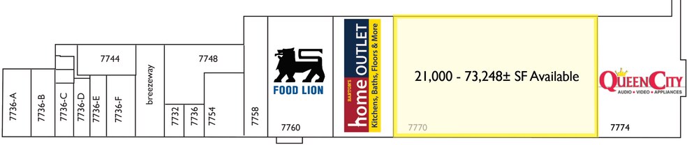 More Photos Of 7736-7774 North Point Blvd, Winston-Salem Unknown For Lease