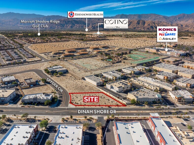 More Photos Of Dinah Shore @ Spyder Cir, Palm Desert Land For Sale