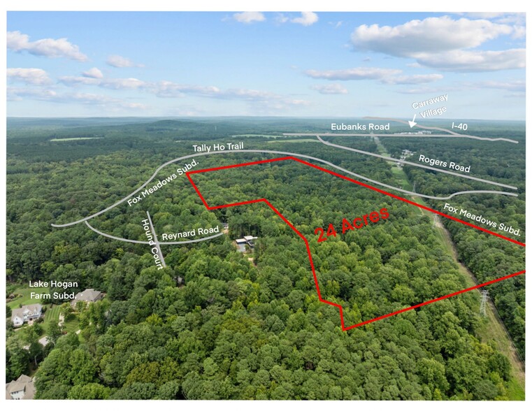 Primary Photo Of 1525 Tallyho Trl, Chapel Hill Land For Sale