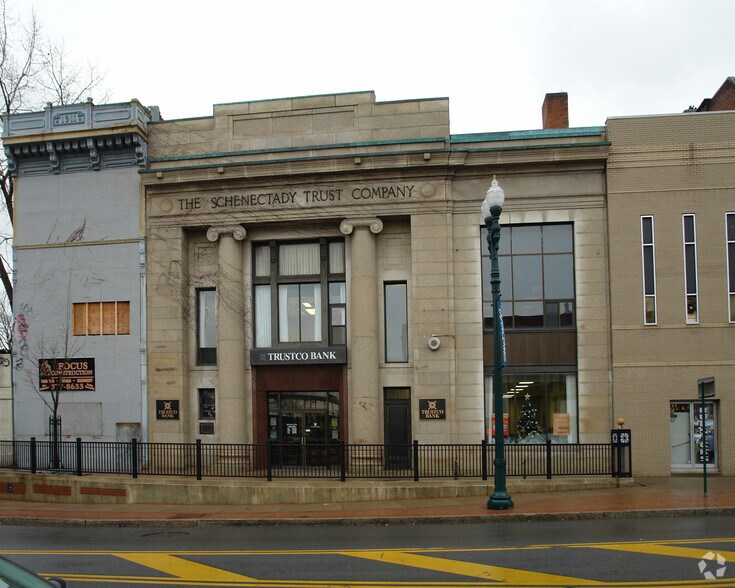 Primary Photo Of 316 State St, Schenectady Bank For Sale