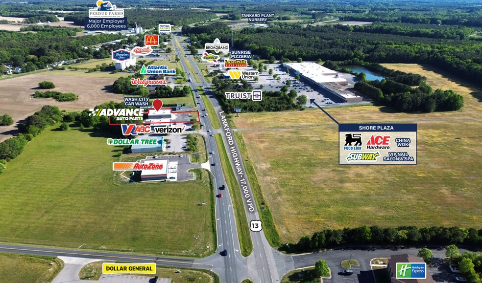 Primary Photo Of 3543 Lankford Hwy, Exmore Auto Repair For Sale