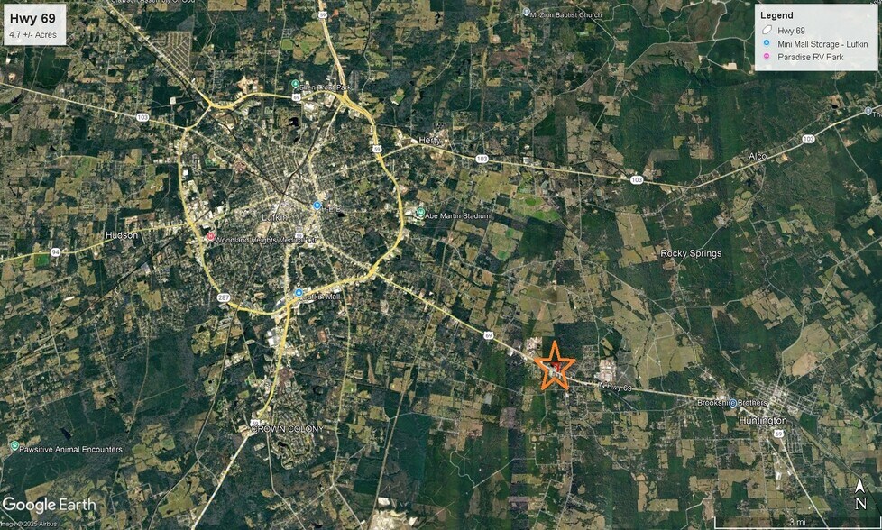 More Photos Of 6343 S US Highway 69, Lufkin Land For Sale