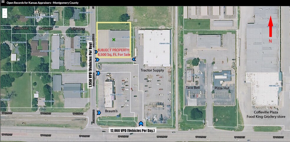 More Photos Of 901 Lewark St, Coffeyville Freestanding For Sale