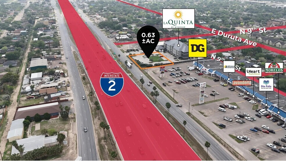 More Photos Of 909 West Frontage Rd, Alamo Land For Lease