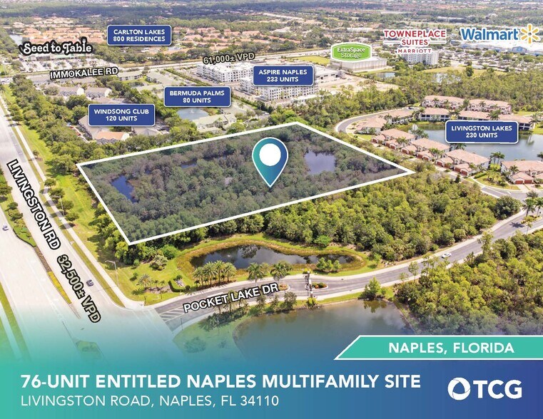 Primary Photo Of Livingston Road, Naples Land For Sale