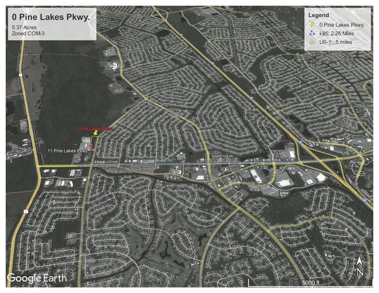 Primary Photo Of 0 Pine Lakes, Palm Coast Land For Sale