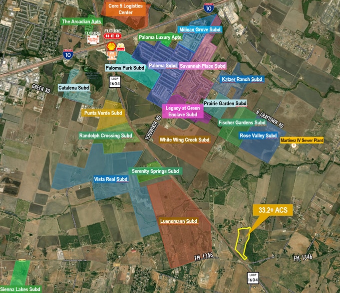 More Photos Of 160 E Loop 1604 S, Adkins Land For Sale