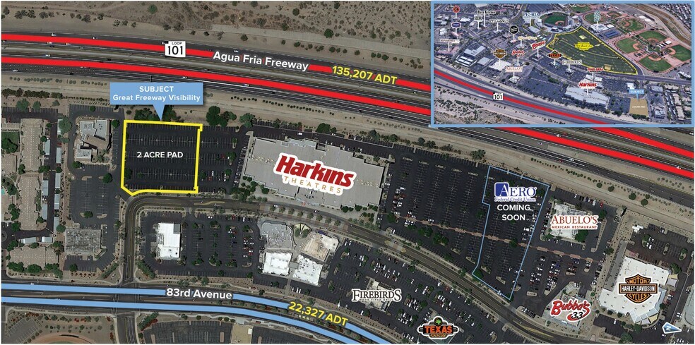 Primary Photo Of 15160 N Arrowhead Fountains Center Dr, Peoria Land For Lease