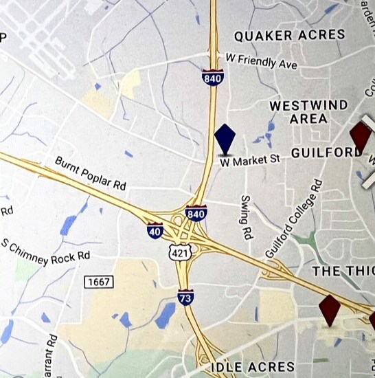 More Photos Of 6400 W Market St, Greensboro Showroom For Sale