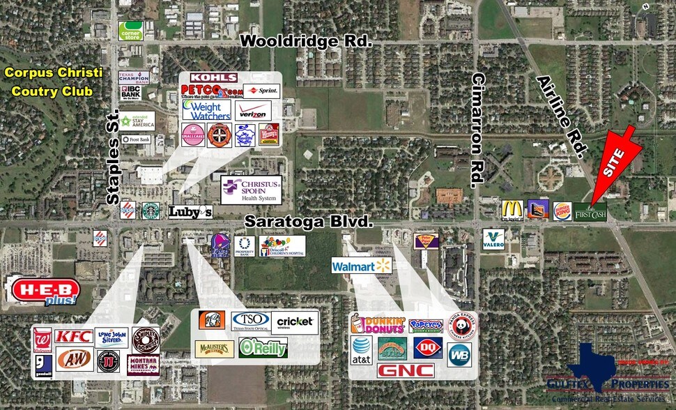 More Photos Of 2821 Airline Rd, Corpus Christi Storefront Retail Office For Lease